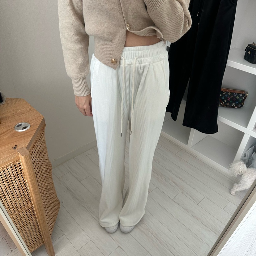 SOUIT東大門㊣代購女士新款職業熱賣真品25秋冬推薦時尚休閑褲SOUIT by mabel-L休閑褲圖色1