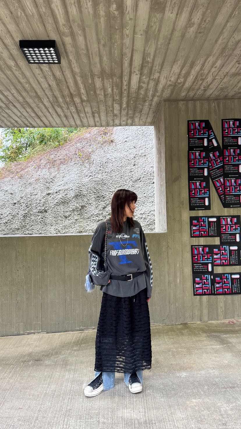 FRANC—L韓國代購㊣女裝新款真品25秋冬職業人氣推薦長袖T恤FRANC長袖T恤