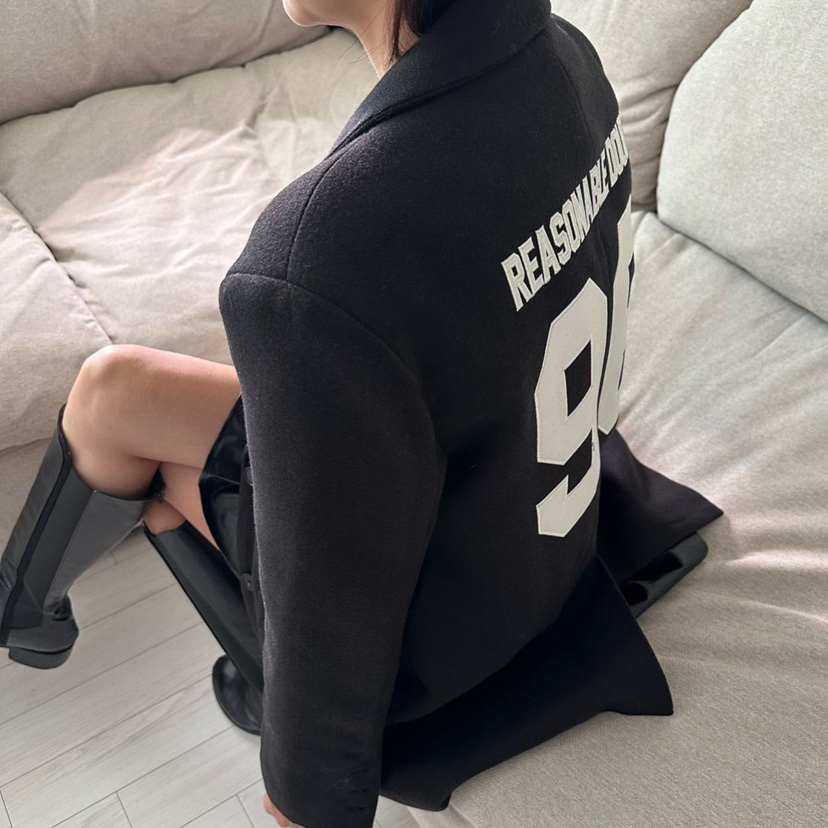 SOUIT東大門㊣實拍女裝新品熱賣25秋冬人氣真品休閑推薦夾克SOUIT by mabel-L夾克