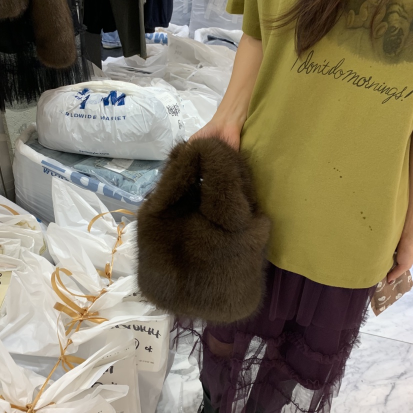 SOLD OUT韓國代購㊣女士新品熱賣時尚真品手提包迷你包狐貍SOLD OUT手提包