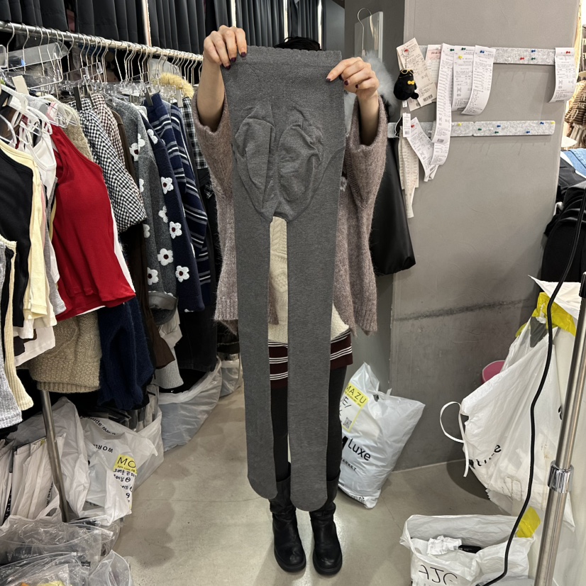 MOMAZU韓國代購㊣女裝新款熱賣人氣職業時尚休閑打底褲鯊魚褲MOMAZU打底褲/鯊魚褲