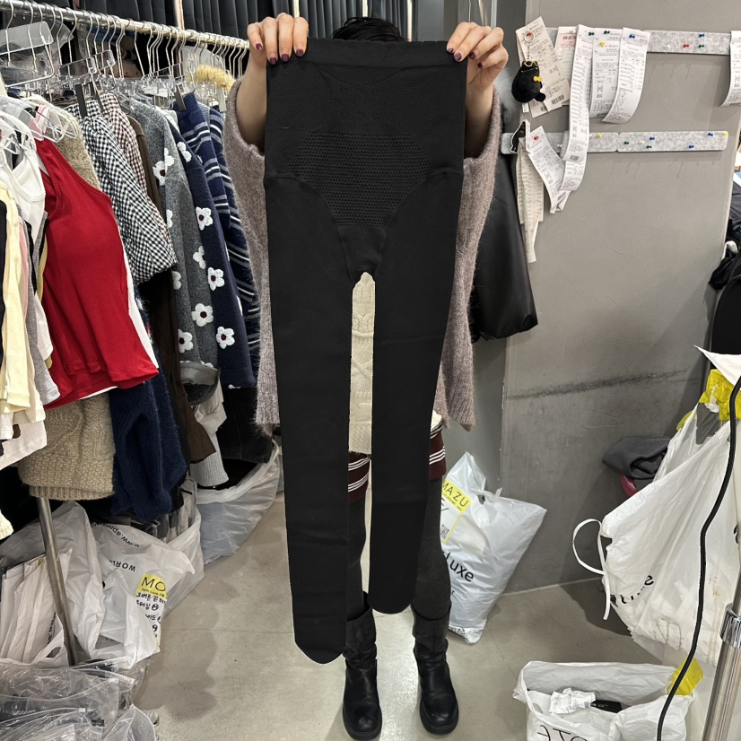 MOMAZU韓國代購㊣女裝新款熱賣人氣職業時尚休閑打底褲鯊魚褲MOMAZU打底褲/鯊魚褲圖色2