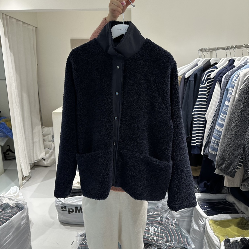 LORING RE I東大門㊣實拍女裝新款真品熱賣25秋冬夾克羊毛LORING RE-I/BARE夾克圖色2
