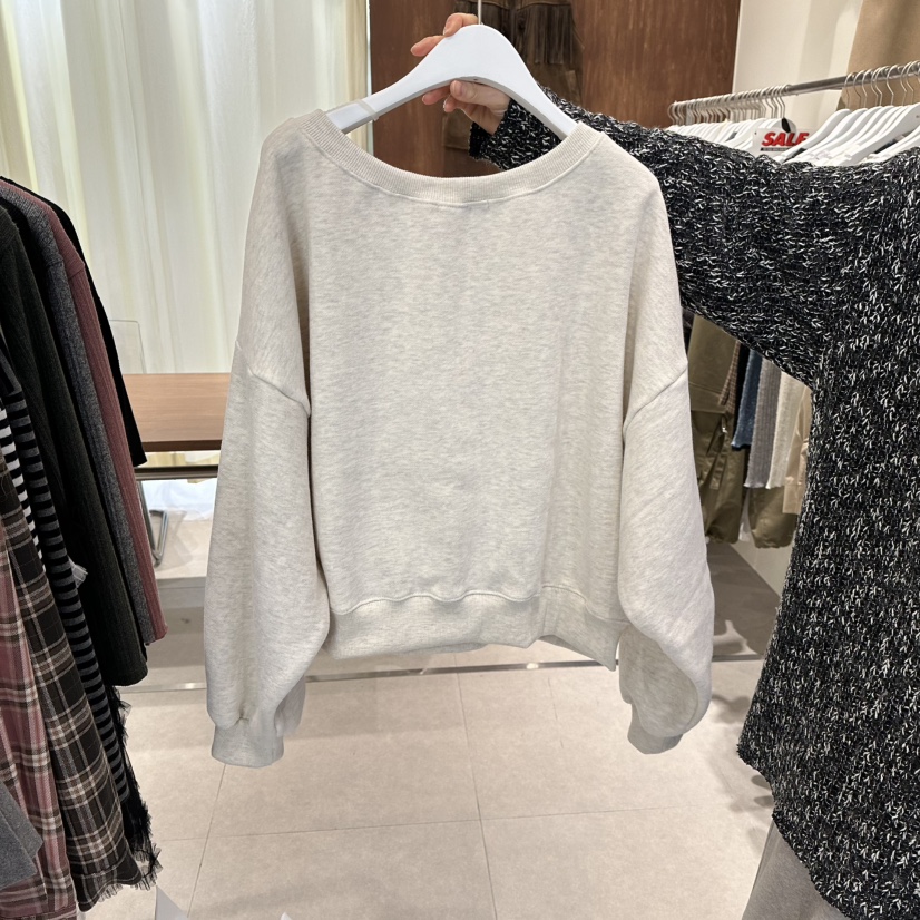 BUCKLE韓國直郵㊣女裝新品真品人氣推薦時尚25秋冬衛衣加絨BUCKLE衛衣