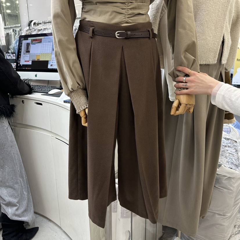 FOUNDATION東大門㊣直郵女裝新品人氣休閑真品休閑褲不含腰帶FOUNDATION休閑褲圖色1