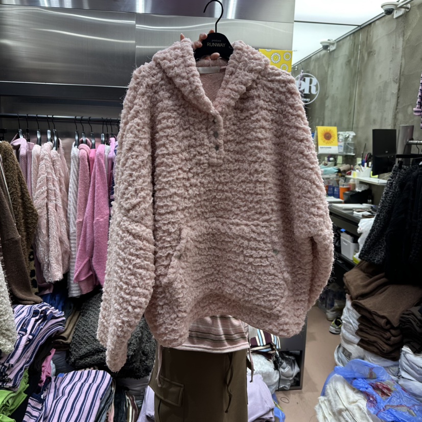 RUNWAY-런웨이東大門㊣實拍女裝新品25秋冬推薦休閑夾克抓絨RUNWAY夾克圖色3