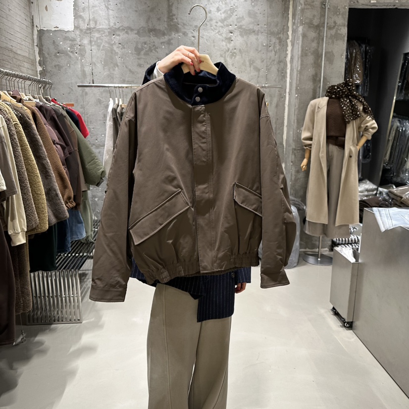 JUNI韓國直郵㊣女裝新款熱賣職業休閑25秋冬真品時尚人氣夾克my juni夾克圖色1