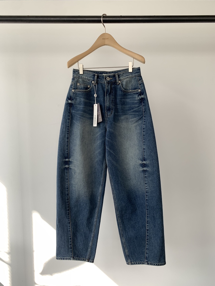 UNDERSON東大門㊣直郵女士新款時尚推薦人氣真品職業牛仔褲UNDERSON牛仔褲圖色1