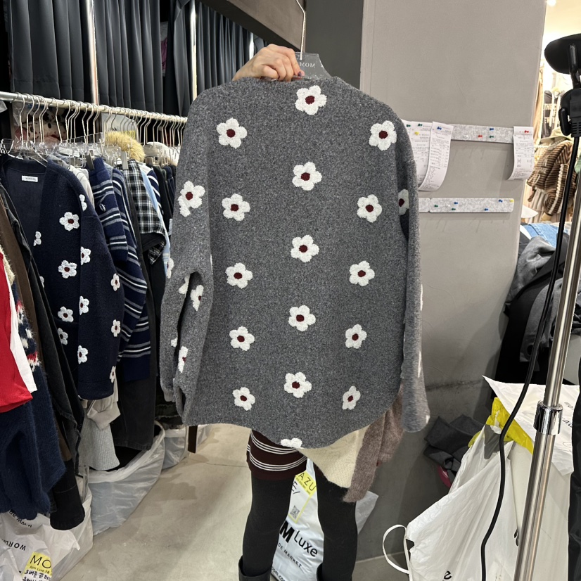 MOMAZU韓國直郵㊣女裝新品休閑推薦人氣25秋冬時尚職業毛衣MOMAZU毛衣