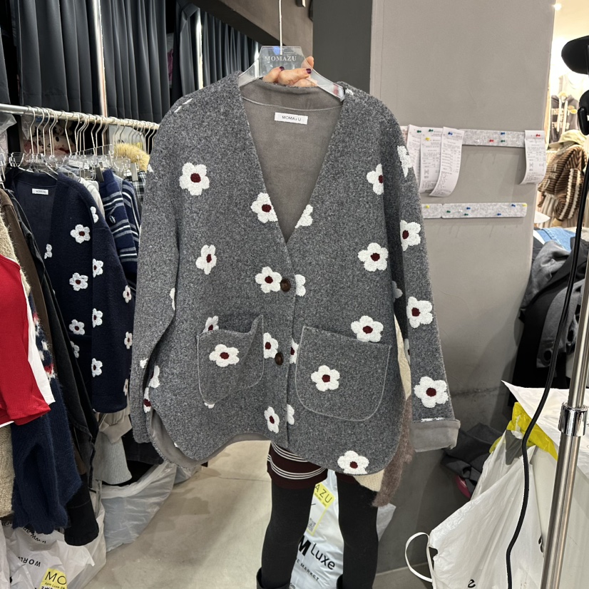 MOMAZU韓國直郵㊣女裝新品休閑推薦人氣25秋冬時尚職業毛衣MOMAZU毛衣圖色2