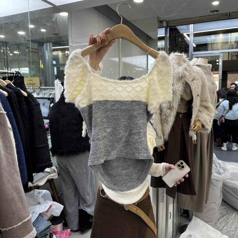 FOUNDATION東大門㊣直郵女士新品時尚休閑熱賣針織衫不含內搭FOUNDATION針織衫