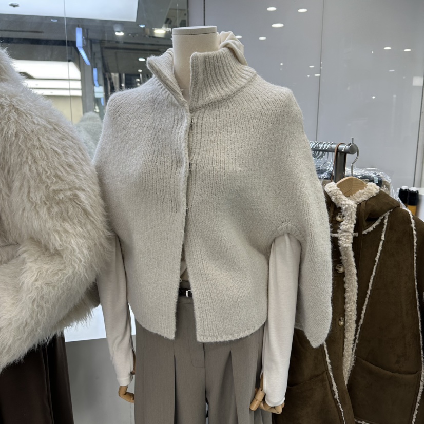 FOUNDATION韓國直郵㊣女裝新品熱賣人氣休閑職業25秋冬針織衫FOUNDATION針織衫圖色1