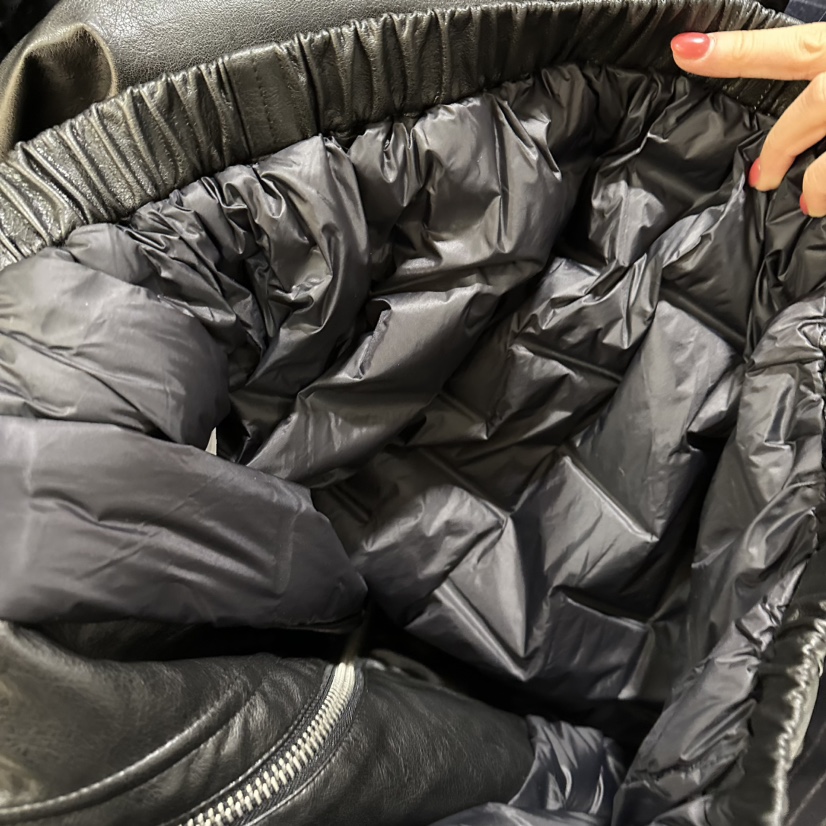 JUNI東大門㊣代購女士新款人氣休閑真品25秋冬夾克皮革絎縫my juni夾克