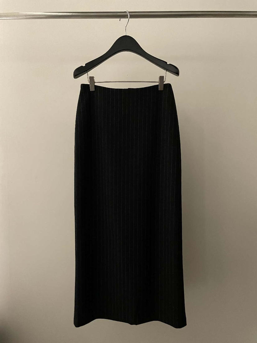 FLAT GARDEN/LA MUETTE/JAMIESTONE東大門㊣實拍女裝新款推薦長裙羊毛條紋FLAT GARDEN/LA MUETTE/JAMIESTONE長裙圖色2