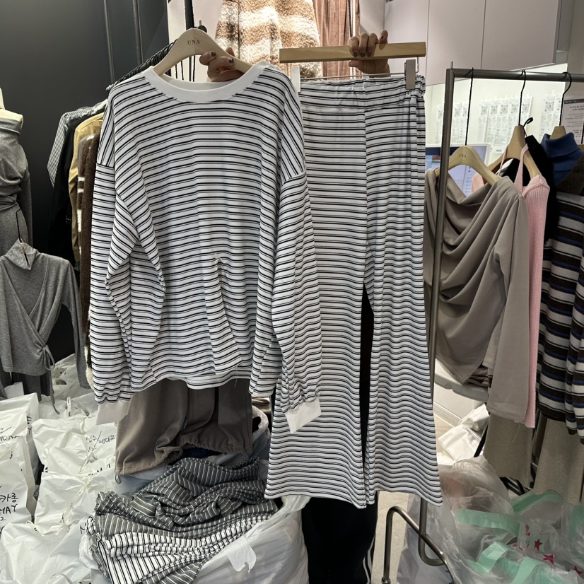 UNA/THE MAY東大門㊣直郵女裝新品休閑時尚職業真品25秋冬套裝THEMAY/UNA套裝圖色1