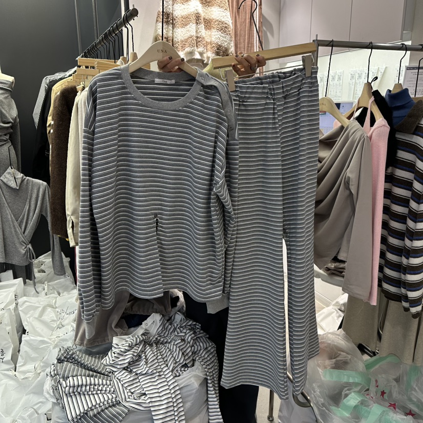 UNA/THE MAY東大門㊣直郵女裝新品休閑時尚職業真品25秋冬套裝THEMAY/UNA套裝圖色2