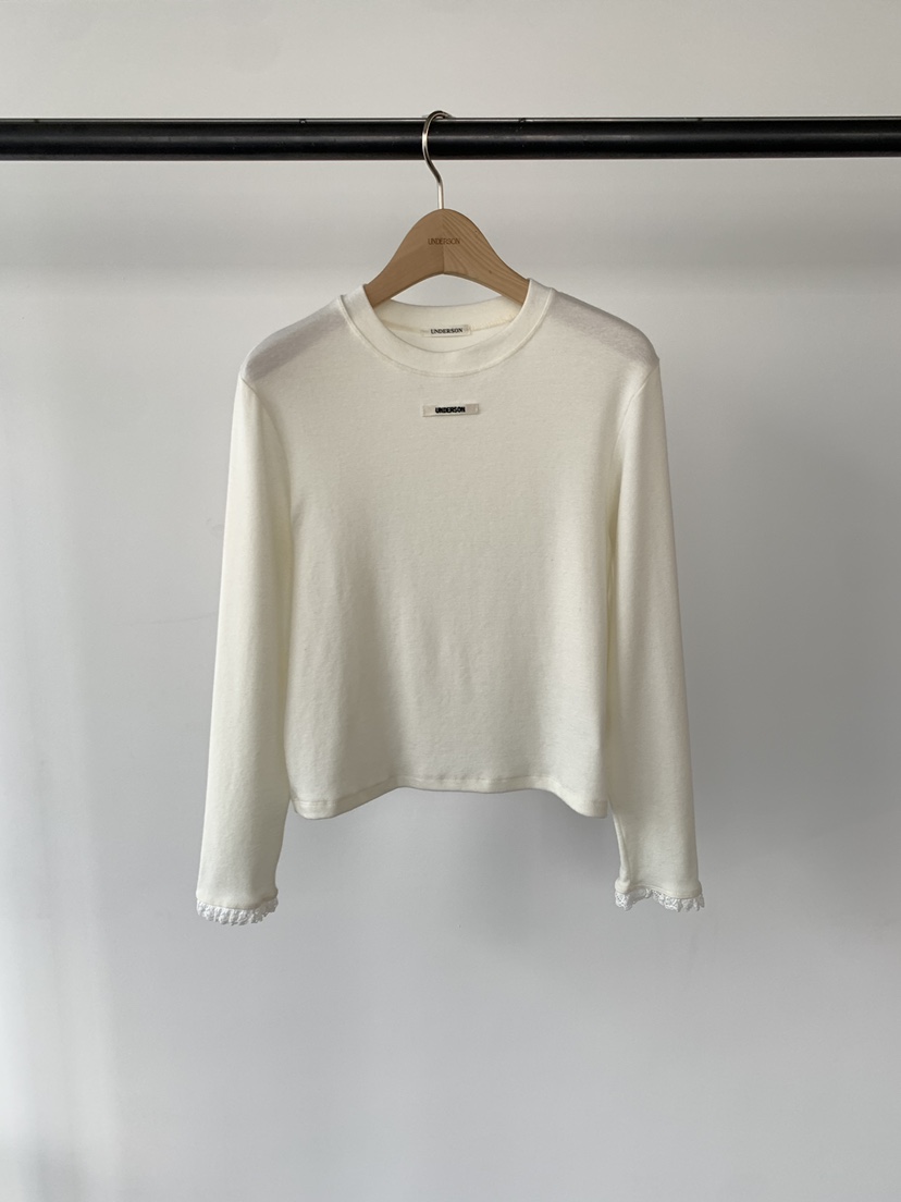 UNDERSON韓國代購㊣女裝新品推薦時尚職業熱賣真品25秋冬長袖T恤UNDERSON長袖T恤圖色1