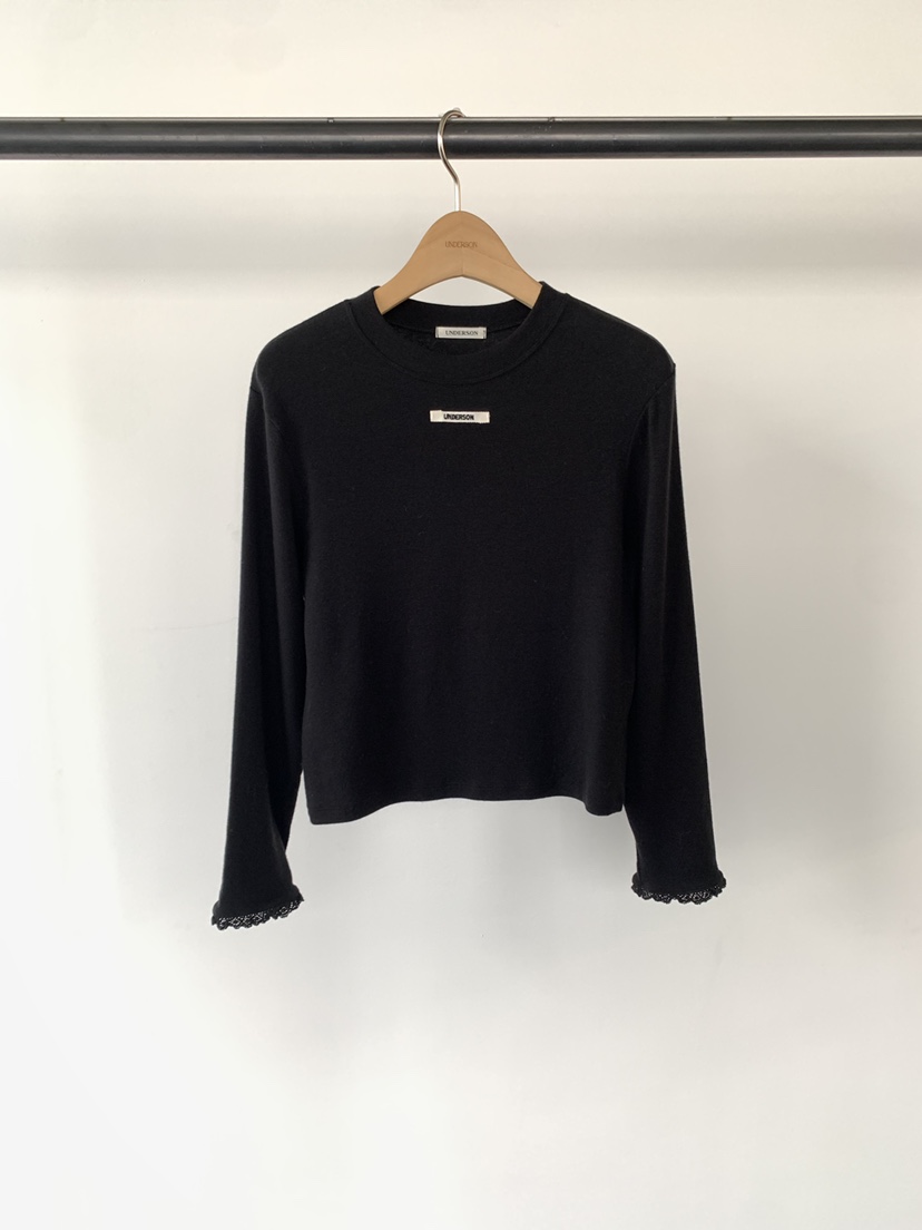 UNDERSON韓國代購㊣女裝新品推薦時尚職業熱賣真品25秋冬長袖T恤UNDERSON長袖T恤圖色3