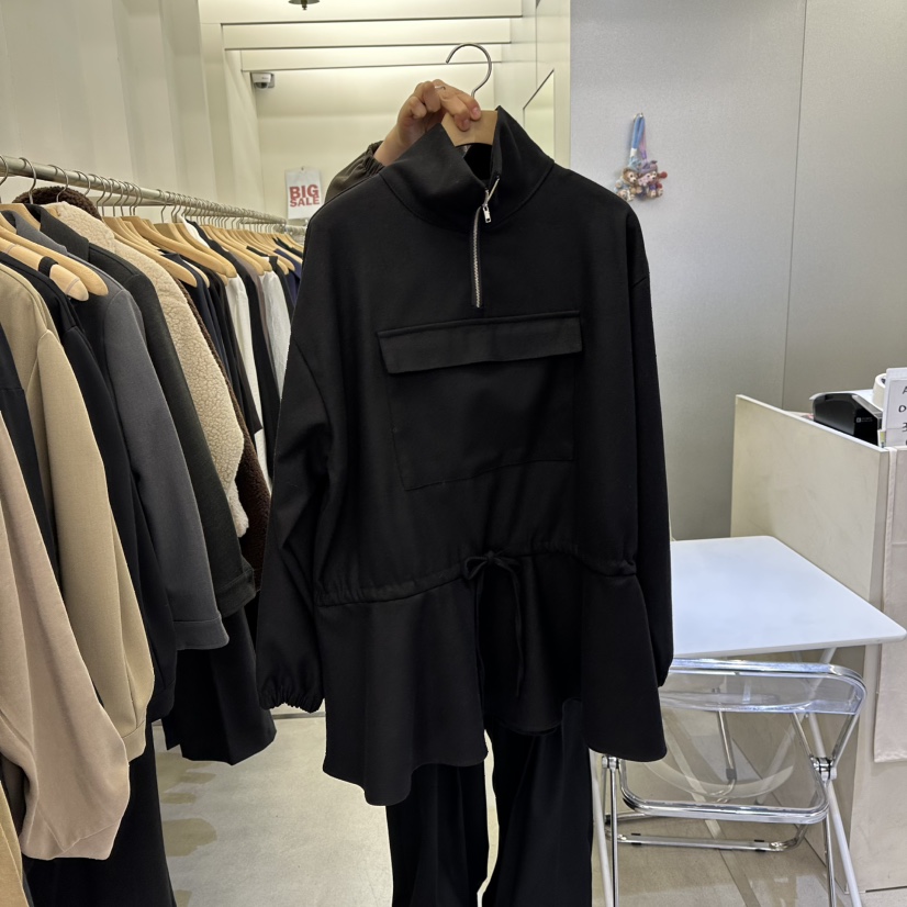 AMON東大門㊣代購女裝新款休閑真品25秋冬時尚職業熱賣衛衣AMON衛衣圖色2