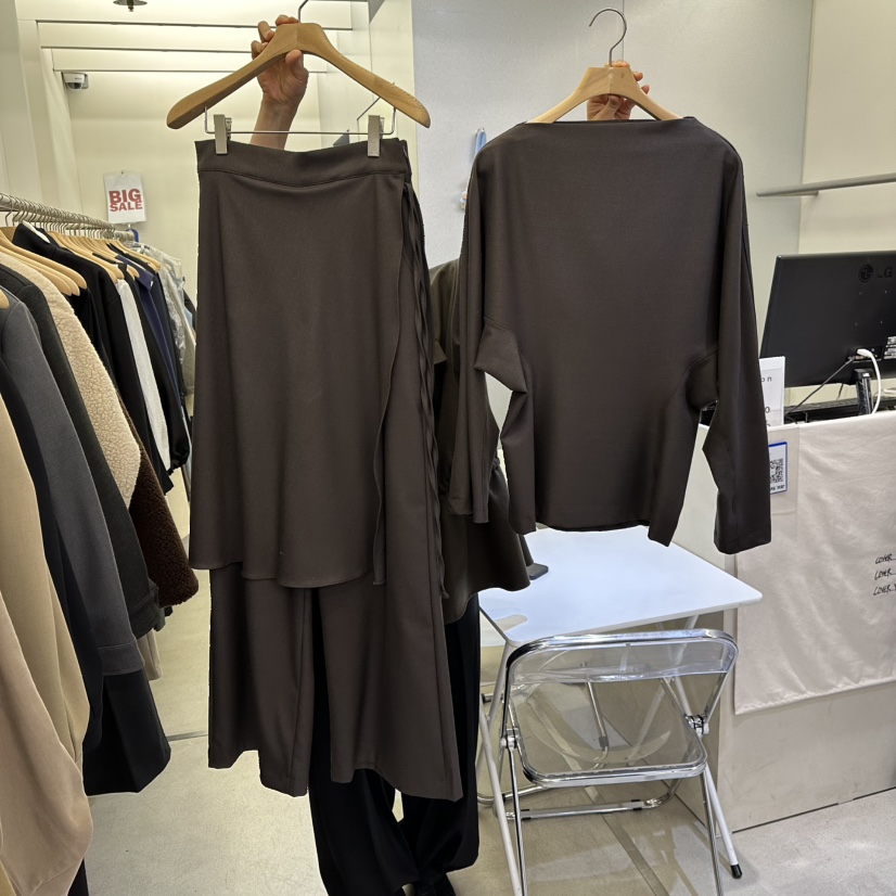 AMON東大門㊣直郵女裝新款真品休閑職業人氣時尚套裝兩件套AMON套裝圖色1