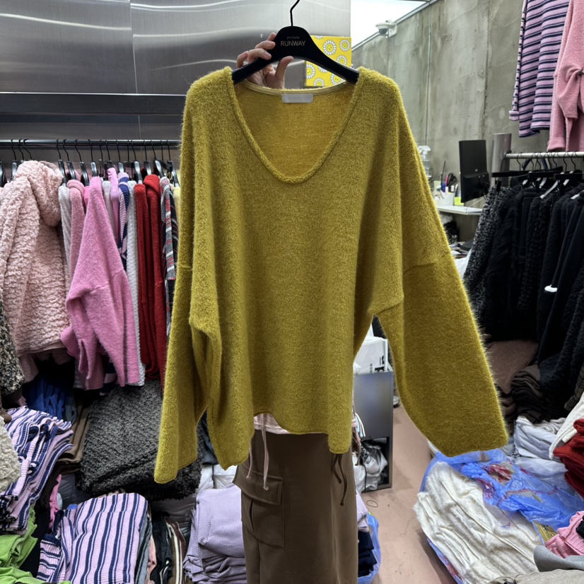 RUNWAY-런웨이韓國代購㊣女士新品推薦職業真品休閑針織衫RUNWAY針織衫圖色3