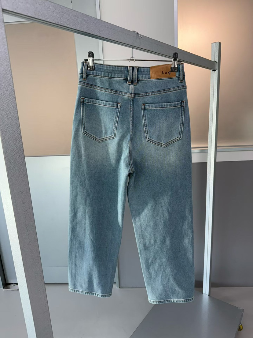 TUG韓國代購㊣女士新品真品人氣熱賣時尚推薦25秋冬職業牛仔褲TUG牛仔褲