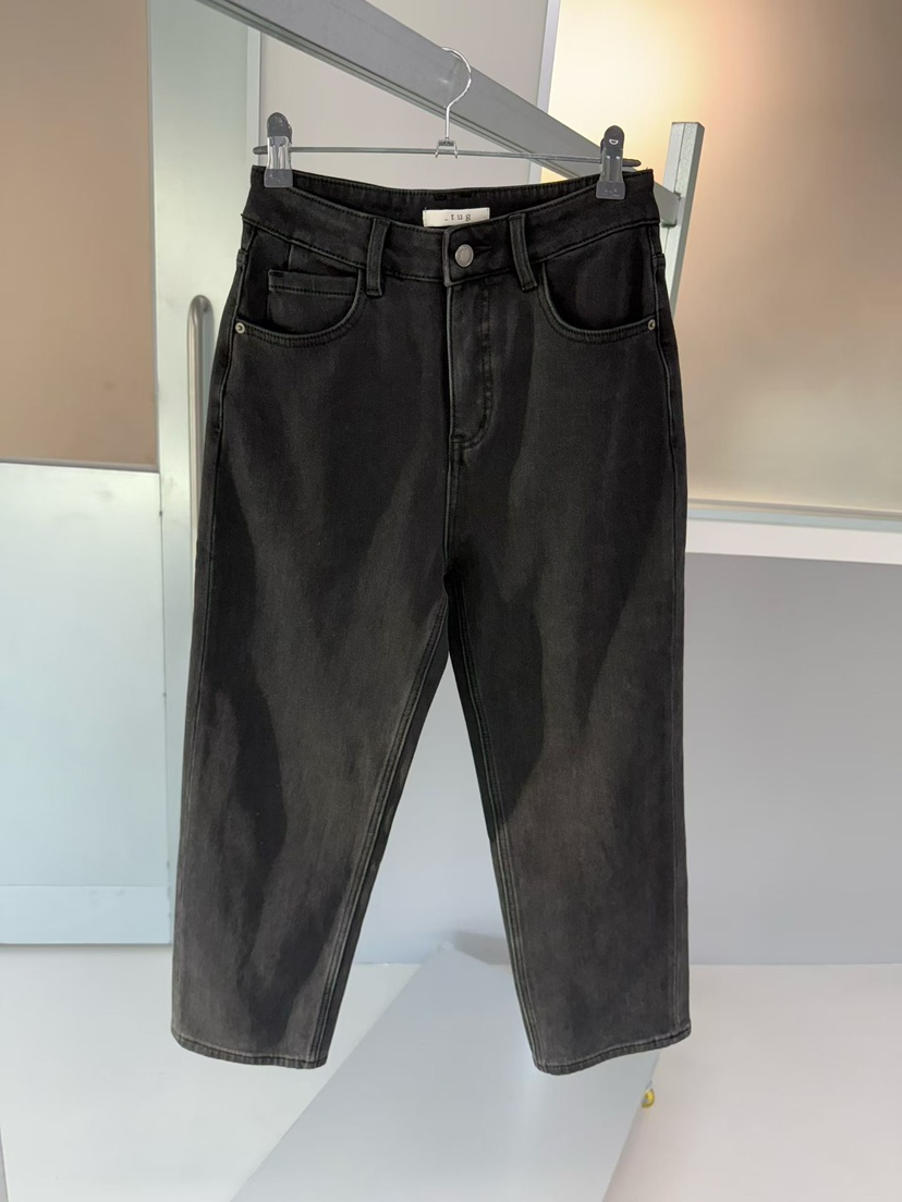 TUG韓國代購㊣女士新品真品人氣熱賣時尚推薦25秋冬職業牛仔褲TUG牛仔褲圖色3