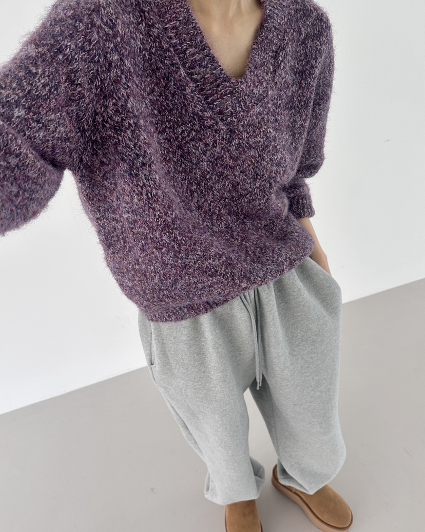 HOWDY東大門㊣實拍女裝新品職業熱賣推薦25秋冬針織衫迷你包howdy針織衫