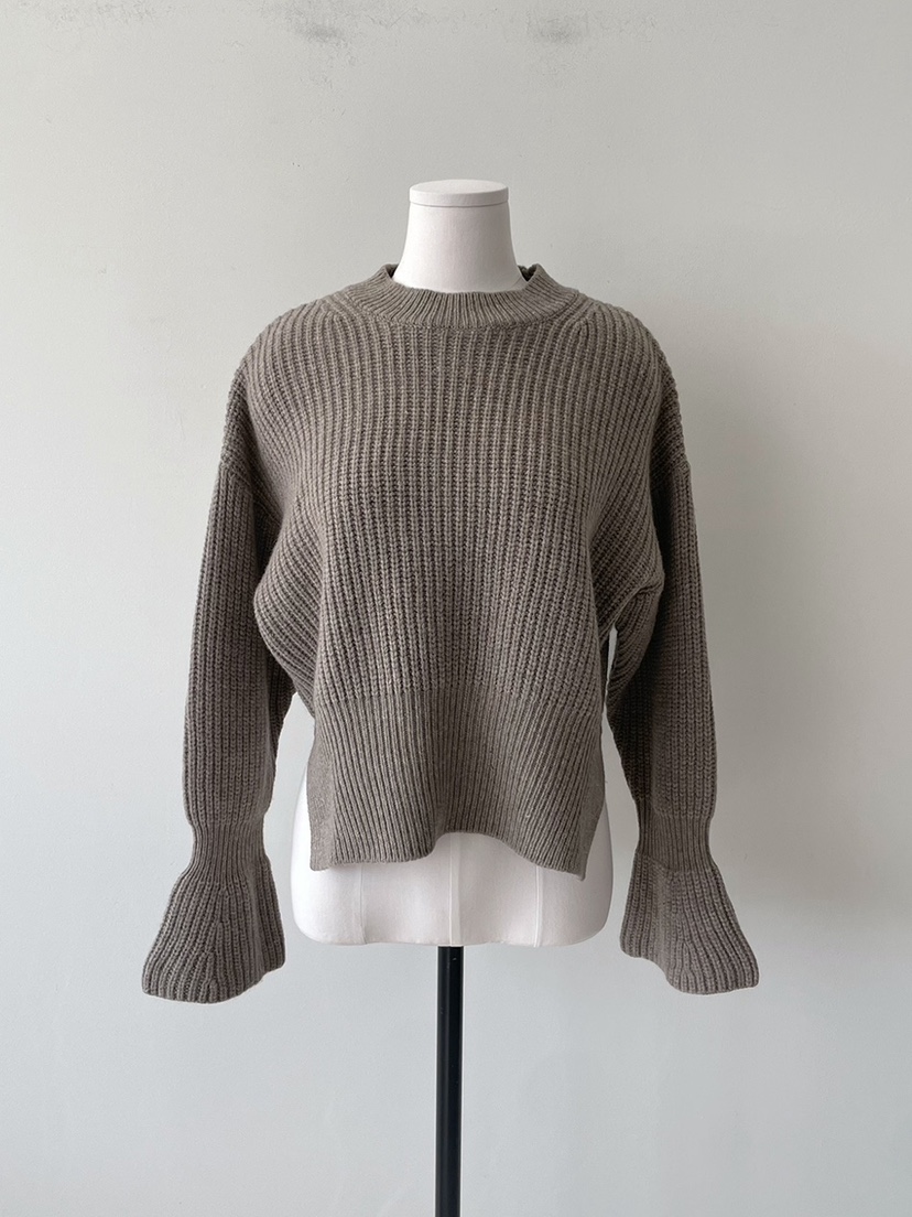 MILUI東大門㊣代購女裝新品真品休閑熱賣25秋冬時尚人氣針織衫MILUI針織衫圖色1