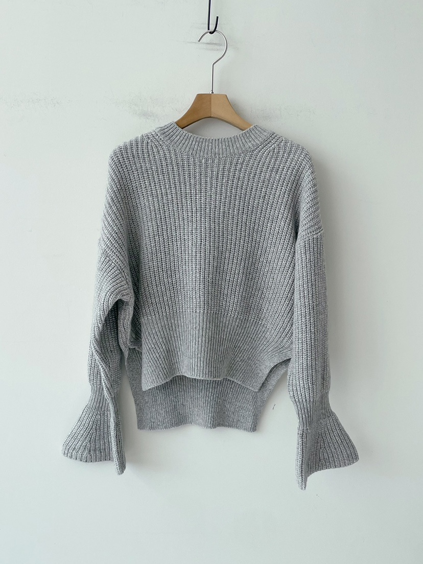 MILUI東大門㊣代購女裝新品真品休閑熱賣25秋冬時尚人氣針織衫MILUI針織衫圖色2