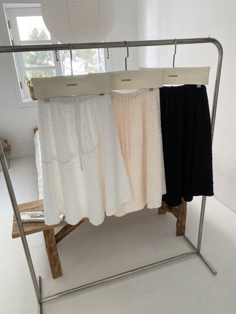 BOHEME韓國直郵㊣女裝新品時尚休閑25秋冬推薦熱賣人氣長裙BOHEME長裙