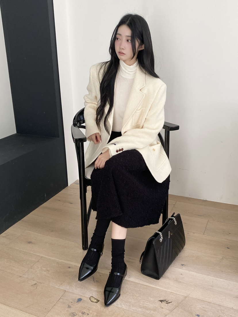 BOHEME韓國直郵㊣女裝新品時尚休閑25秋冬推薦熱賣人氣長裙BOHEME長裙