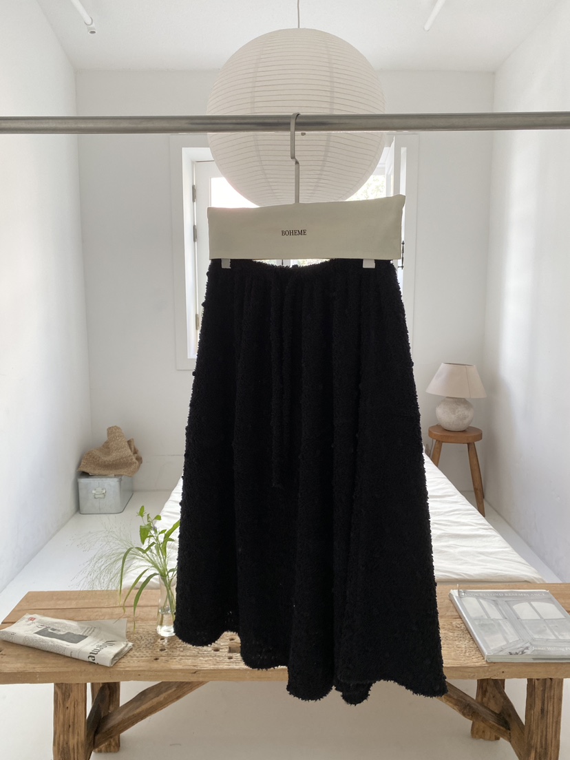 BOHEME韓國直郵㊣女裝新品時尚休閑25秋冬推薦熱賣人氣長裙BOHEME長裙圖色2