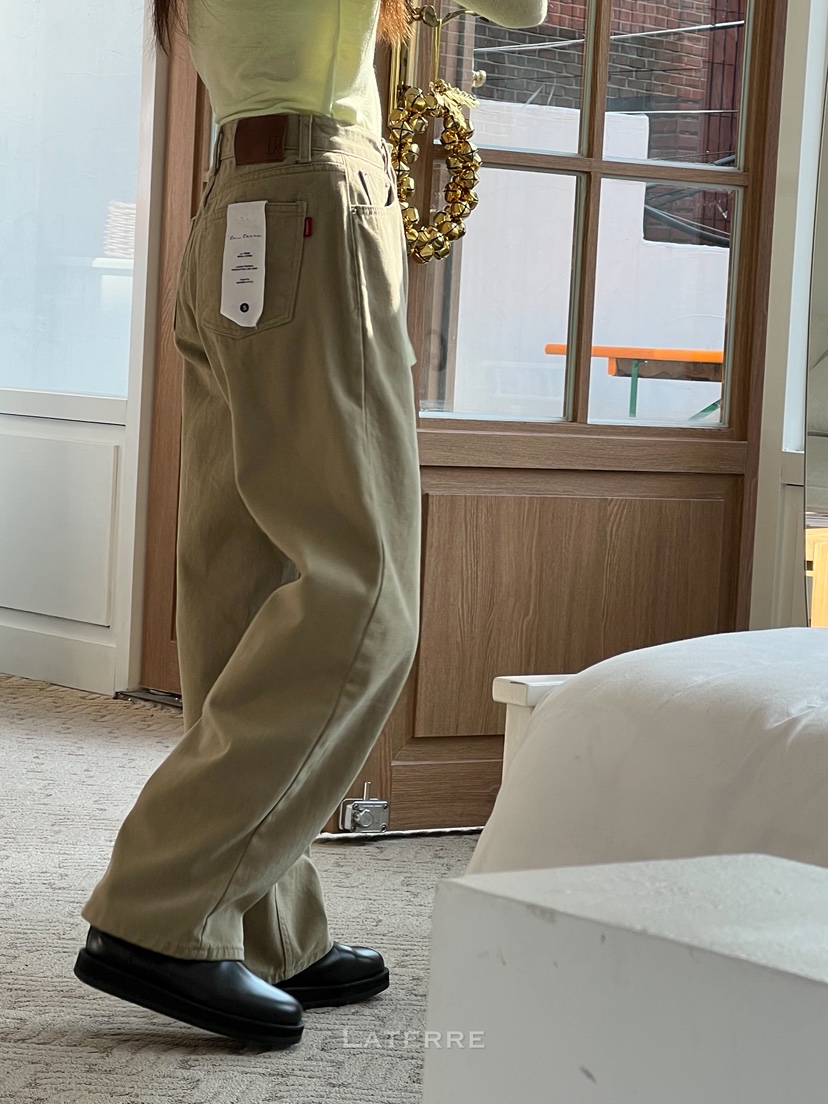 MILUI韓國代購㊣女士新款推薦25秋冬人氣熱賣休閑真品休閑褲MILUI休閑褲