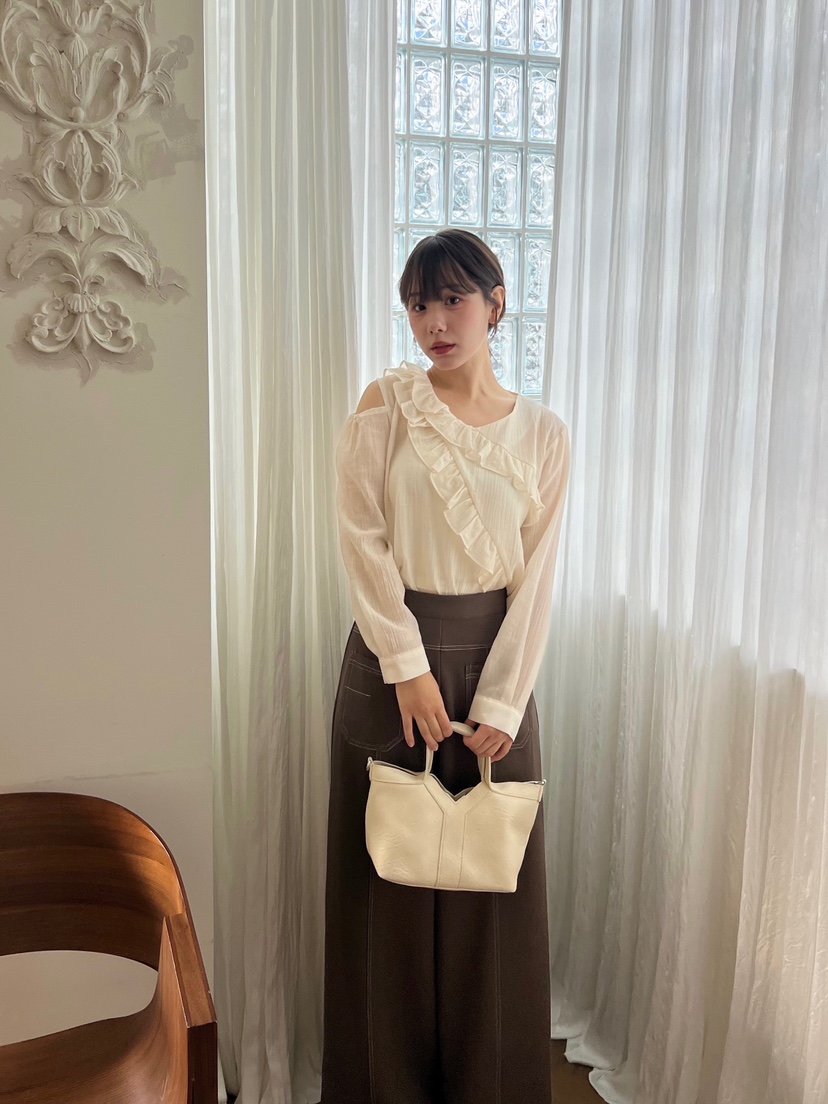 BOLD韓國直郵㊣女士新款真品休閑時尚25秋冬職業襯衫蕾絲衫BOLD襯衫/蕾絲衫