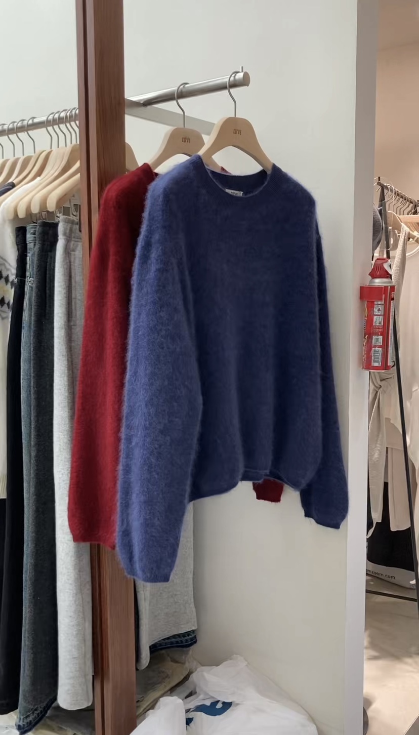 CURVY東大門㊣實拍女士新品真品25秋冬職業休閑時尚針織衫羊毛CURVY針織衫