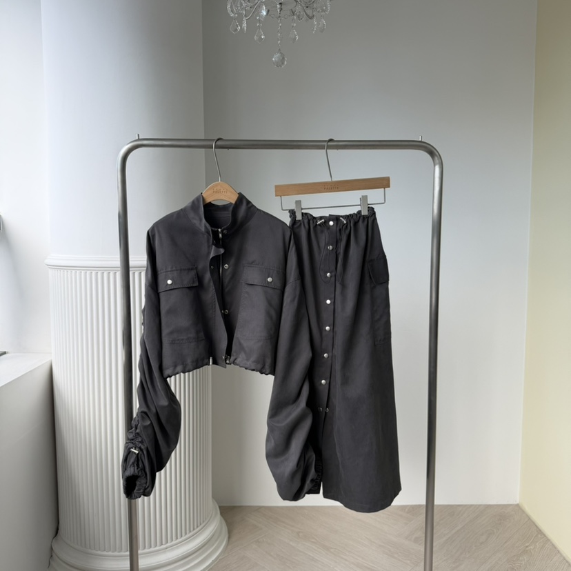 PALETTE-Q韓國代購㊣女裝新款熱賣真品人氣職業時尚休閑長裙PALETTE長裙