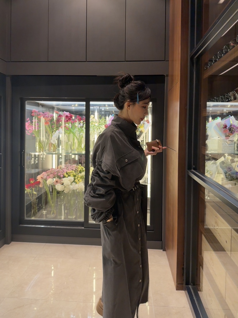 PALETTE-Q韓國代購㊣女裝新款熱賣真品人氣職業時尚休閑長裙PALETTE長裙