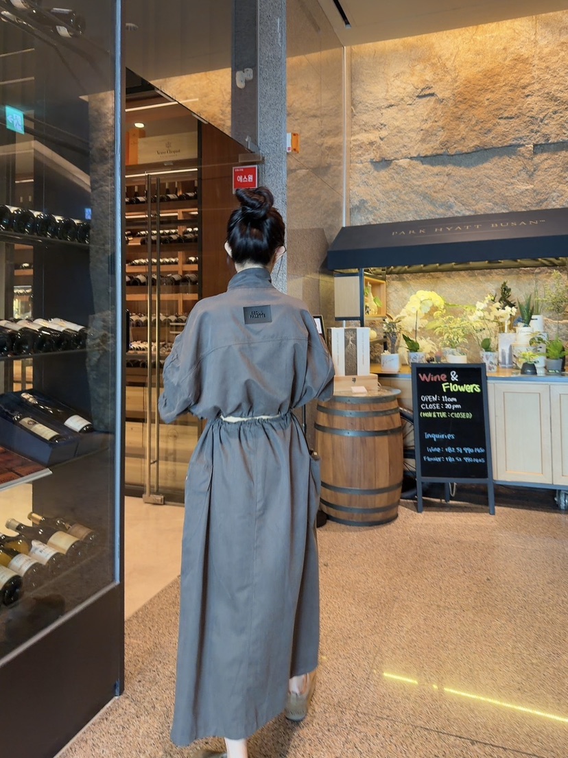 PALETTE-Q韓國代購㊣女裝新款熱賣真品人氣職業時尚休閑長裙PALETTE長裙