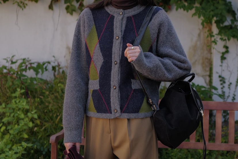 MILUI韓國直郵㊣女士新品職業25秋冬人氣休閑熱賣推薦針織衫MILUI針織衫