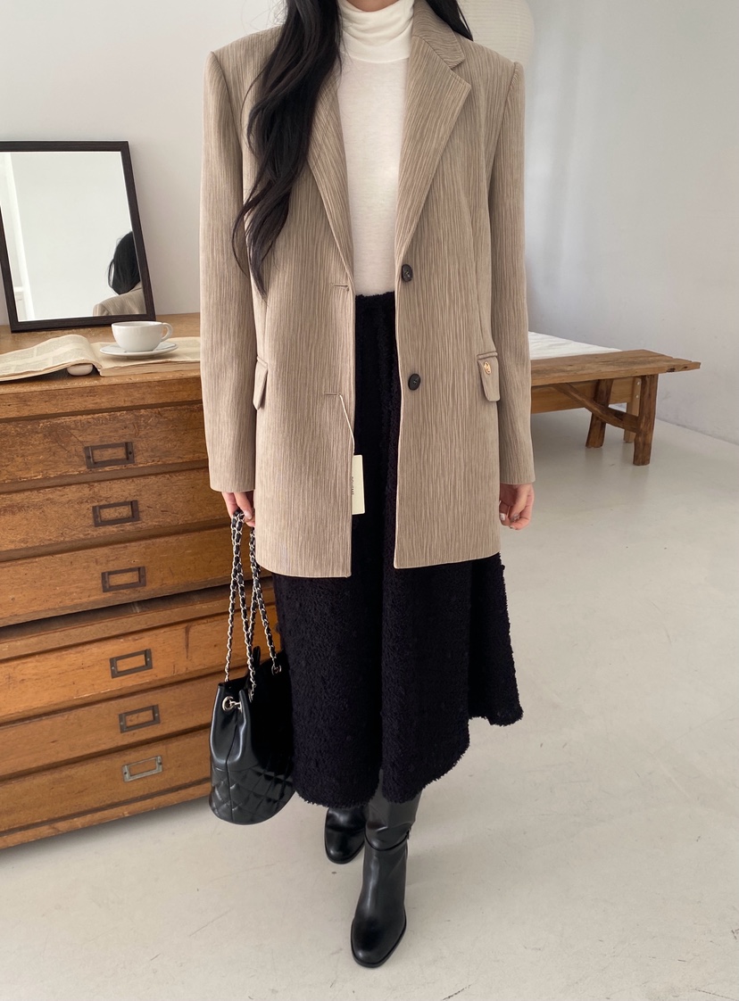 BOHEME東大門㊣代購女裝新款推薦25秋冬熱賣時尚休閑真品夾克BOHEME夾克