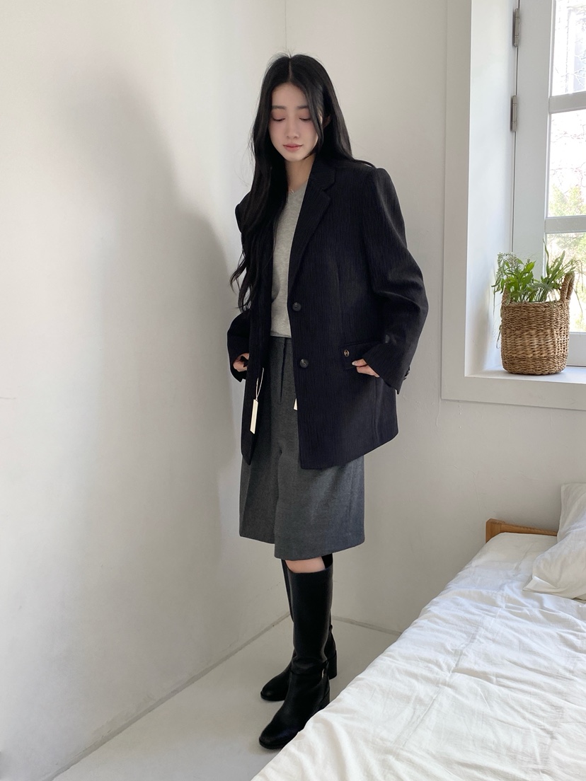 BOHEME東大門㊣代購女裝新款推薦25秋冬熱賣時尚休閑真品夾克BOHEME夾克