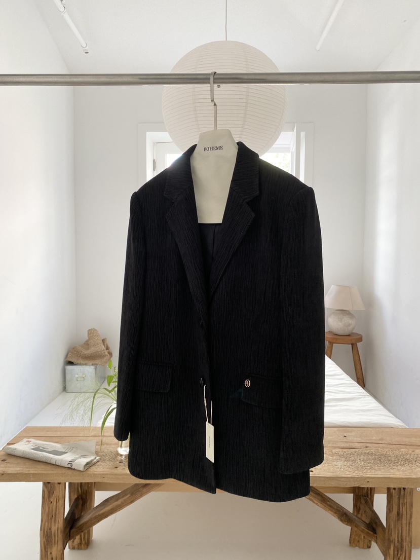 BOHEME東大門㊣代購女裝新款推薦25秋冬熱賣時尚休閑真品夾克BOHEME夾克圖色4