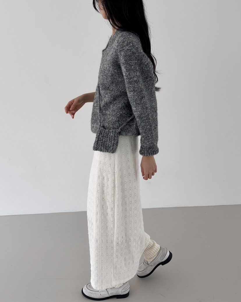 HOWDY東大門㊣實拍女裝新款時尚休閑25秋冬人氣真品熱賣長裙howdy長裙