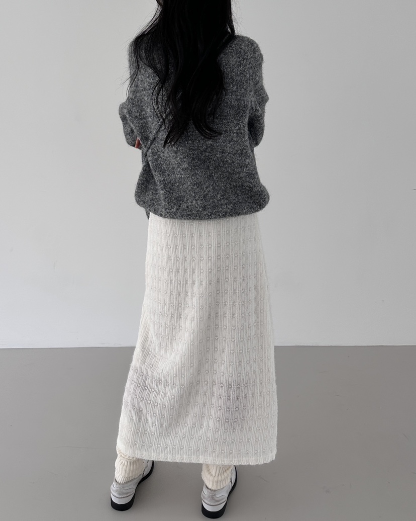 HOWDY東大門㊣實拍女裝新款時尚休閑25秋冬人氣真品熱賣長裙howdy長裙