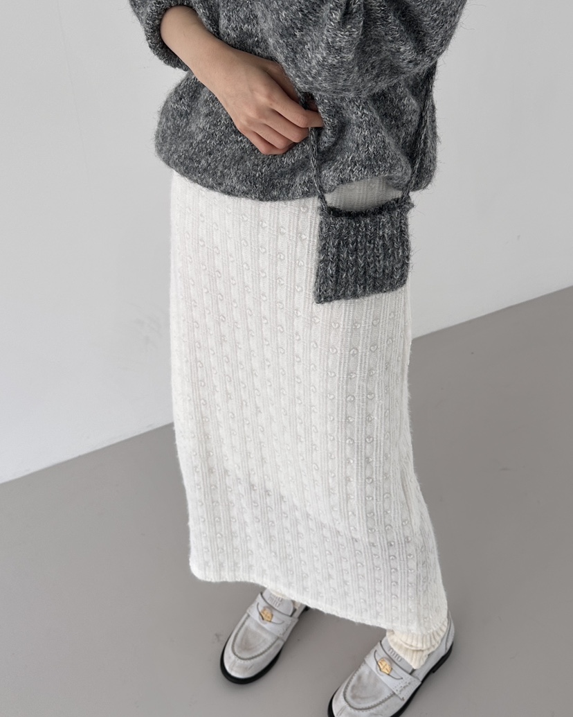 HOWDY東大門㊣實拍女裝新款時尚休閑25秋冬人氣真品熱賣長裙howdy長裙