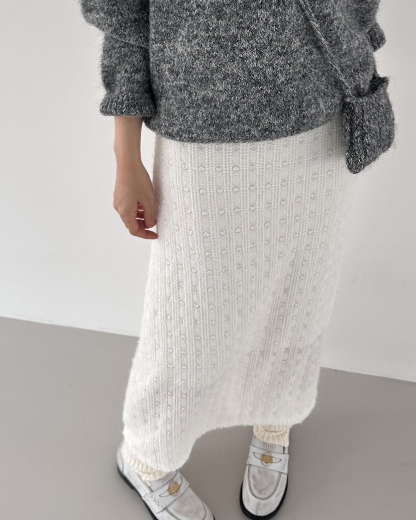 HOWDY東大門㊣實拍女裝新款時尚休閑25秋冬人氣真品熱賣長裙howdy長裙圖色1