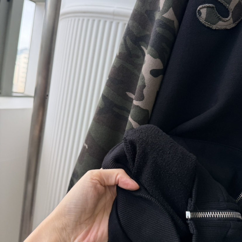 PALETTE-Q東大門㊣實拍女裝新品熱賣人氣夾克連帽拉鏈衫迷彩PALETTE夾克