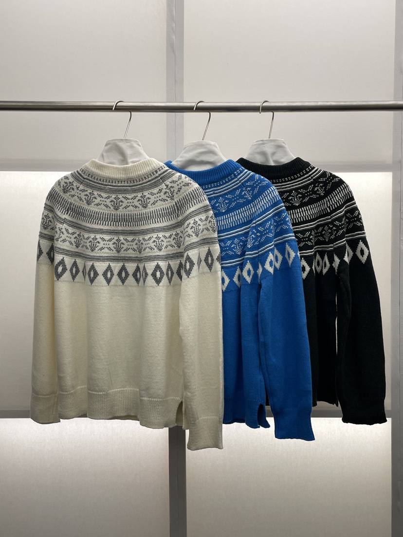 MILUI韓國直郵㊣女士新款熱賣職業真品25秋冬休閑推薦針織衫MILUI針織衫