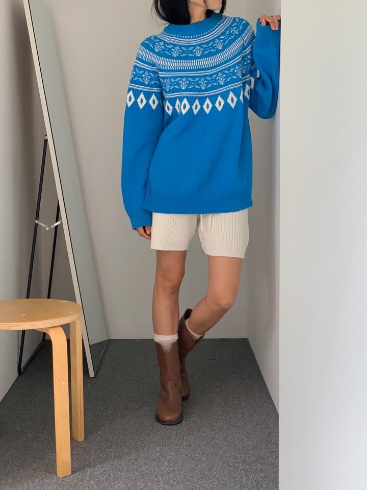 MILUI韓國直郵㊣女士新款熱賣職業真品25秋冬休閑推薦針織衫MILUI針織衫